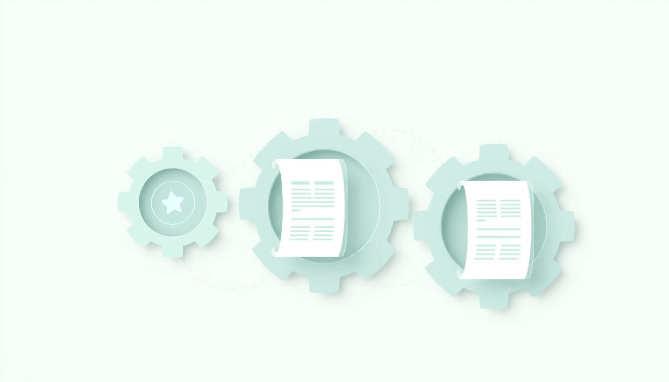 documenting assets for potential buyers concept illustration