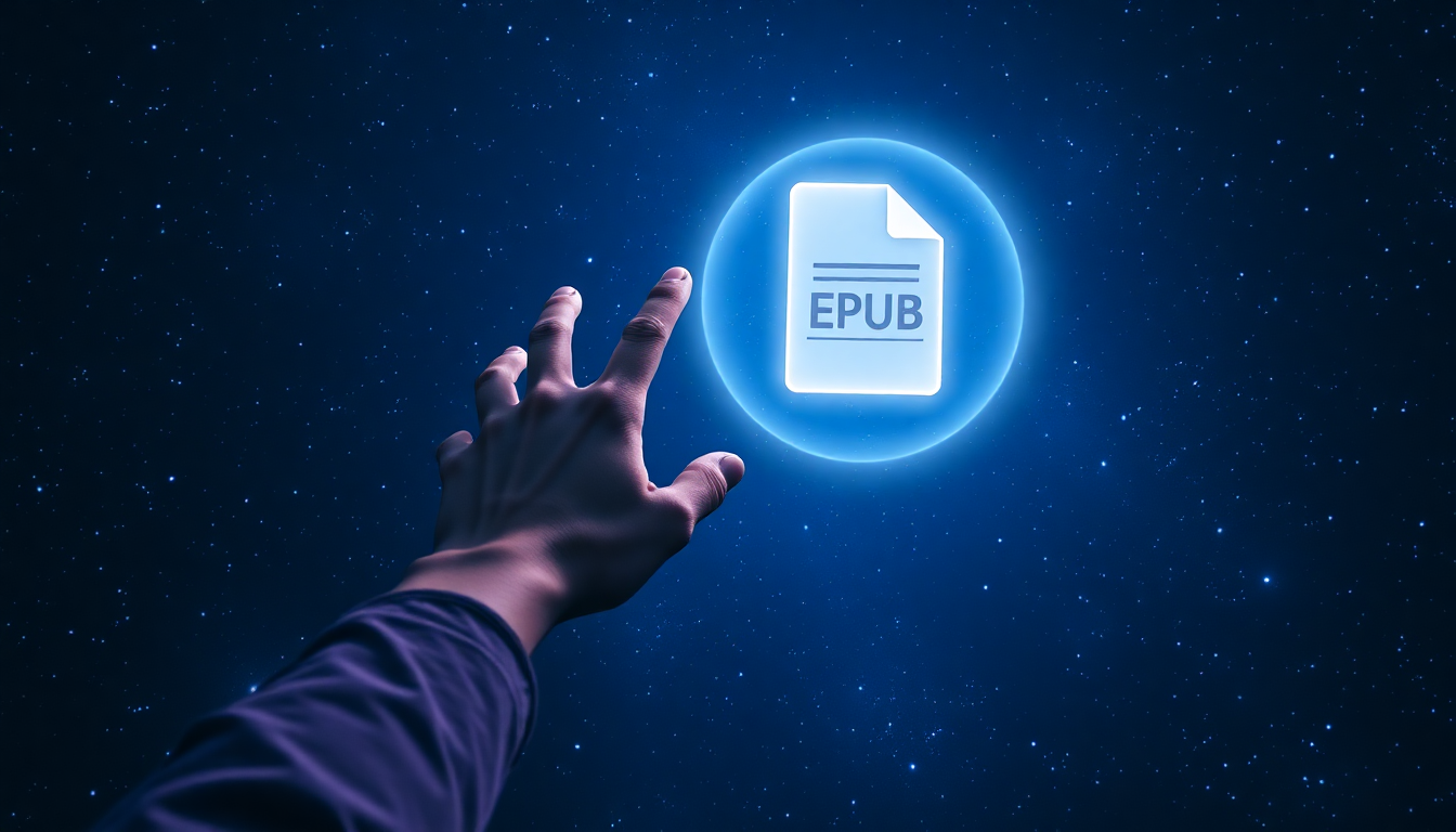 does epub work on kindle concept illustration