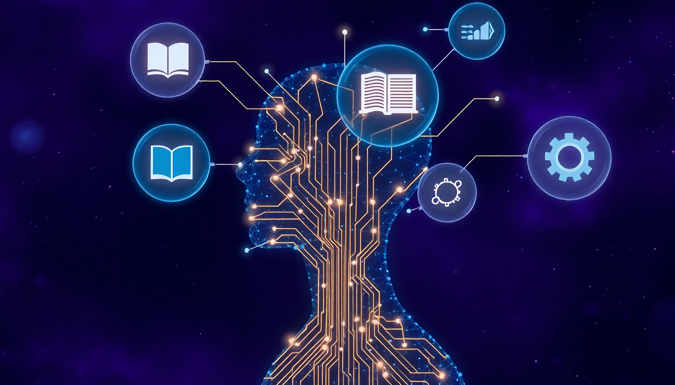 ebook marketing tools concept illustration