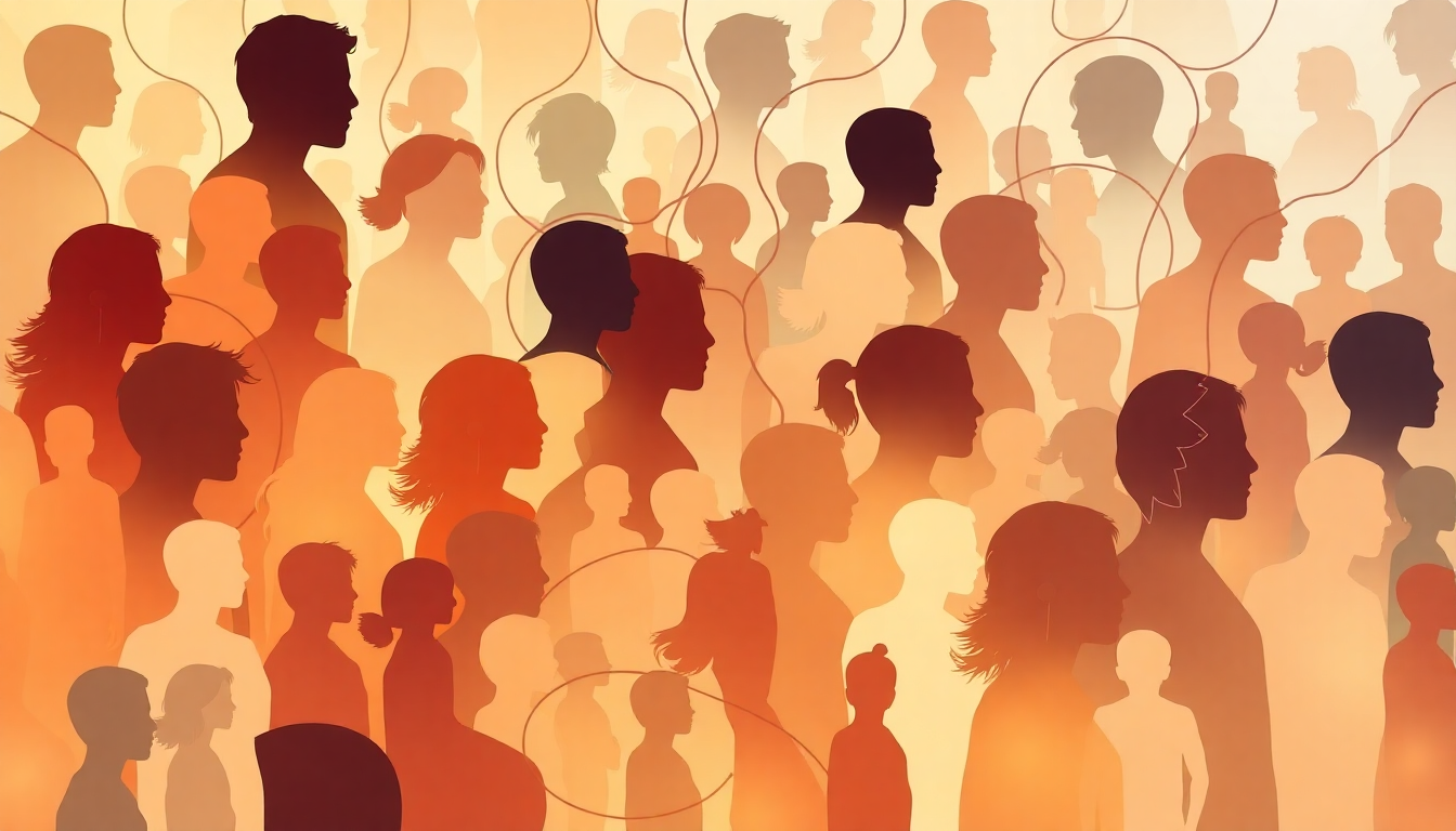 everyman archetype concept illustration