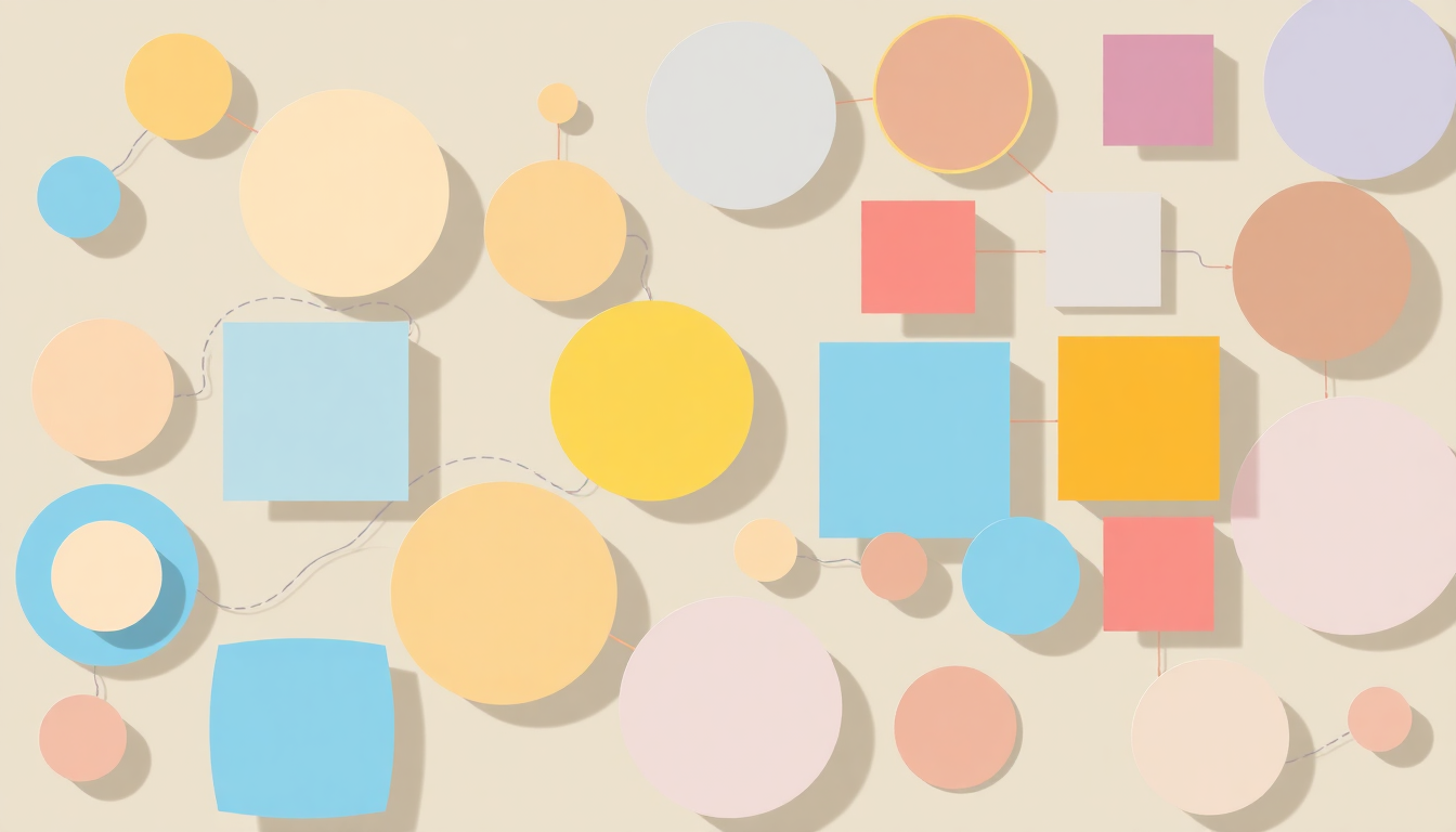 flat character examples concept illustration