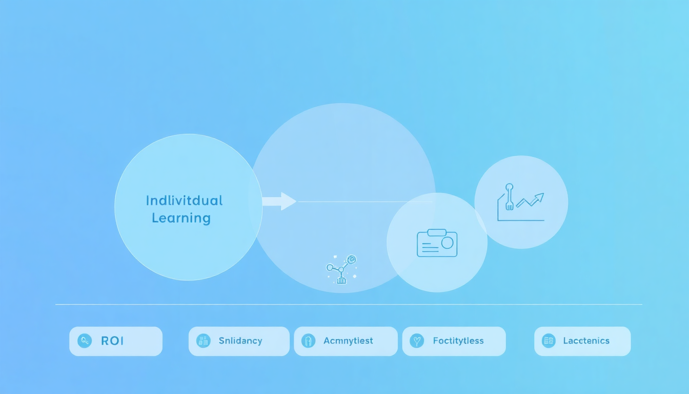 group coaching program vs course infographic