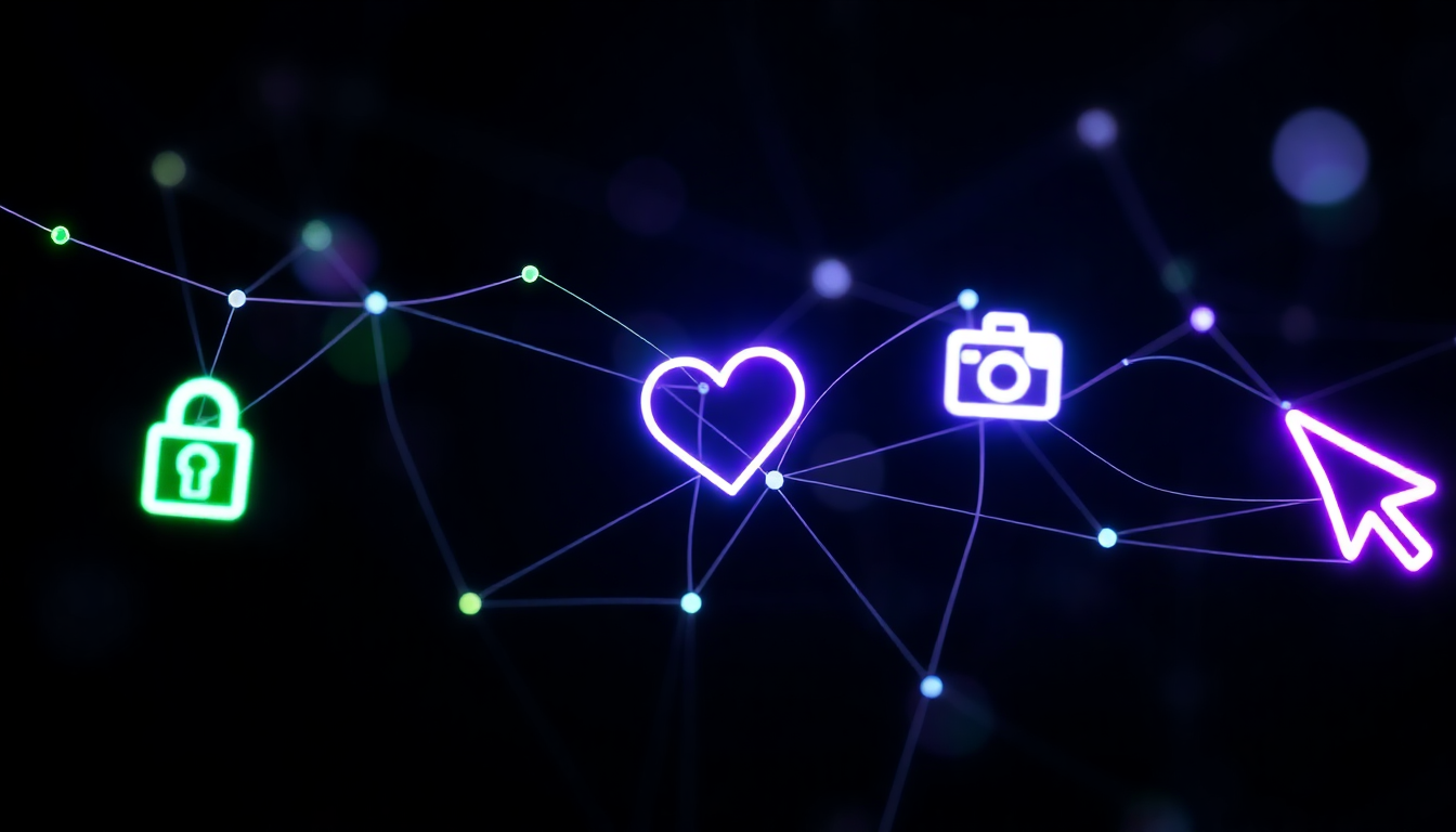 how much to share from your personal life concept illustration