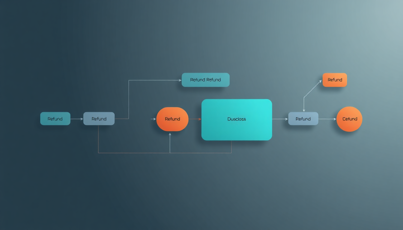 how to handle course refunds professionally infographic