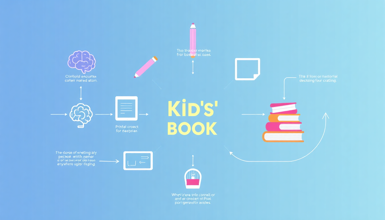 how to make kids book infographic