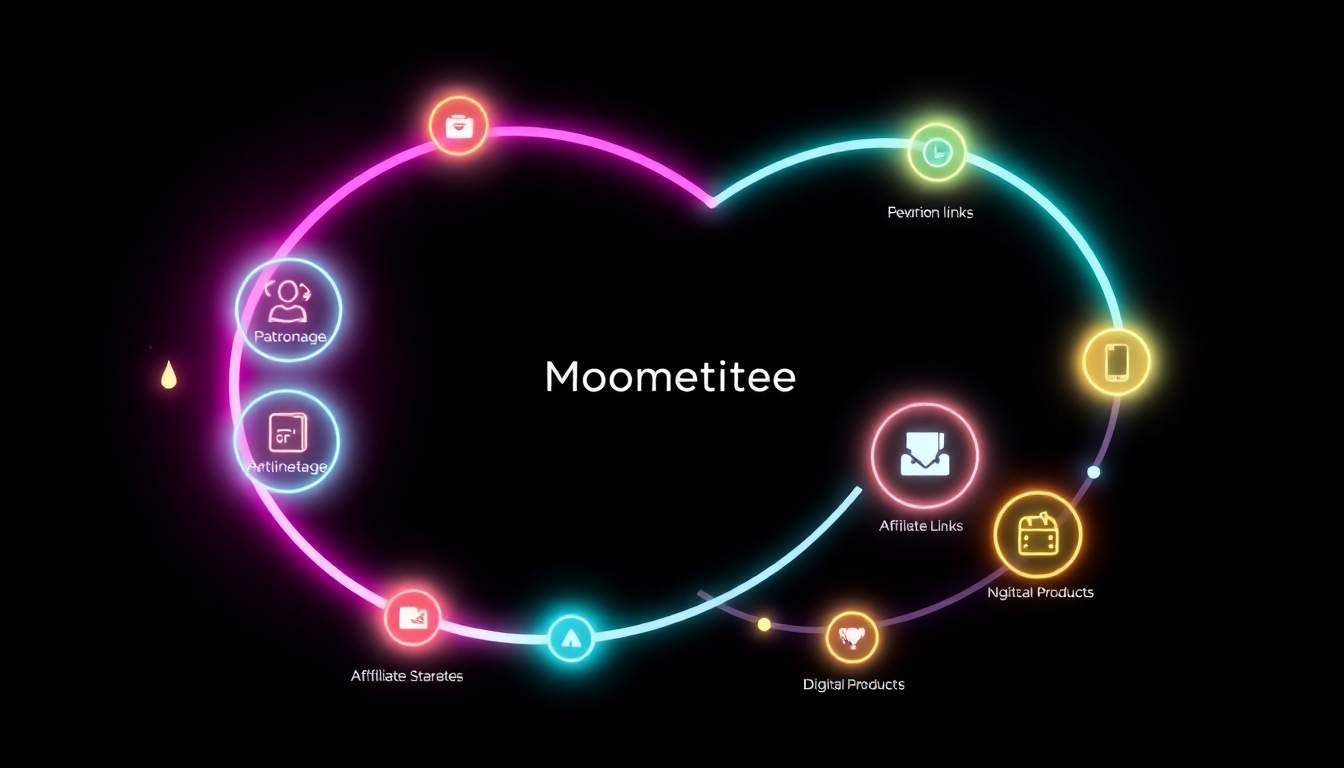 how to monetize a small audience infographic