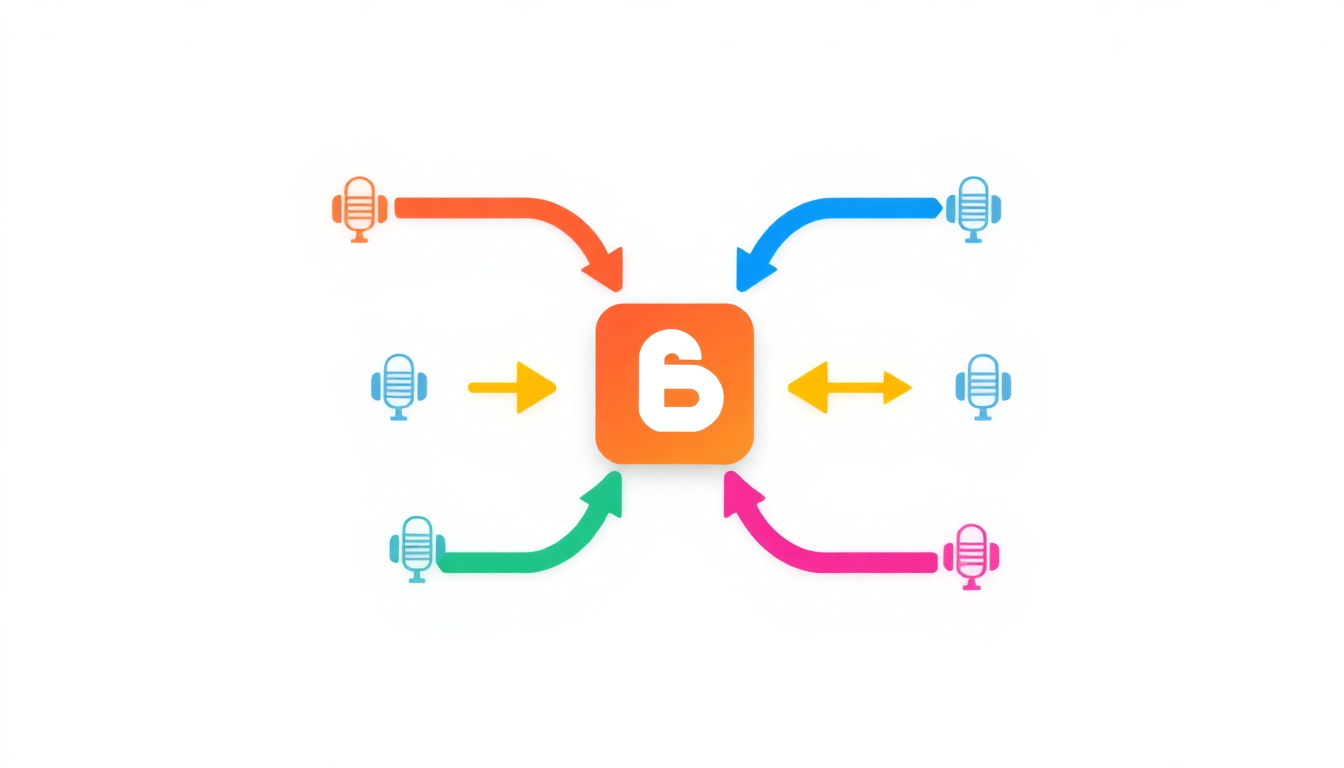 how to repurpose a podcast into blog posts infographic