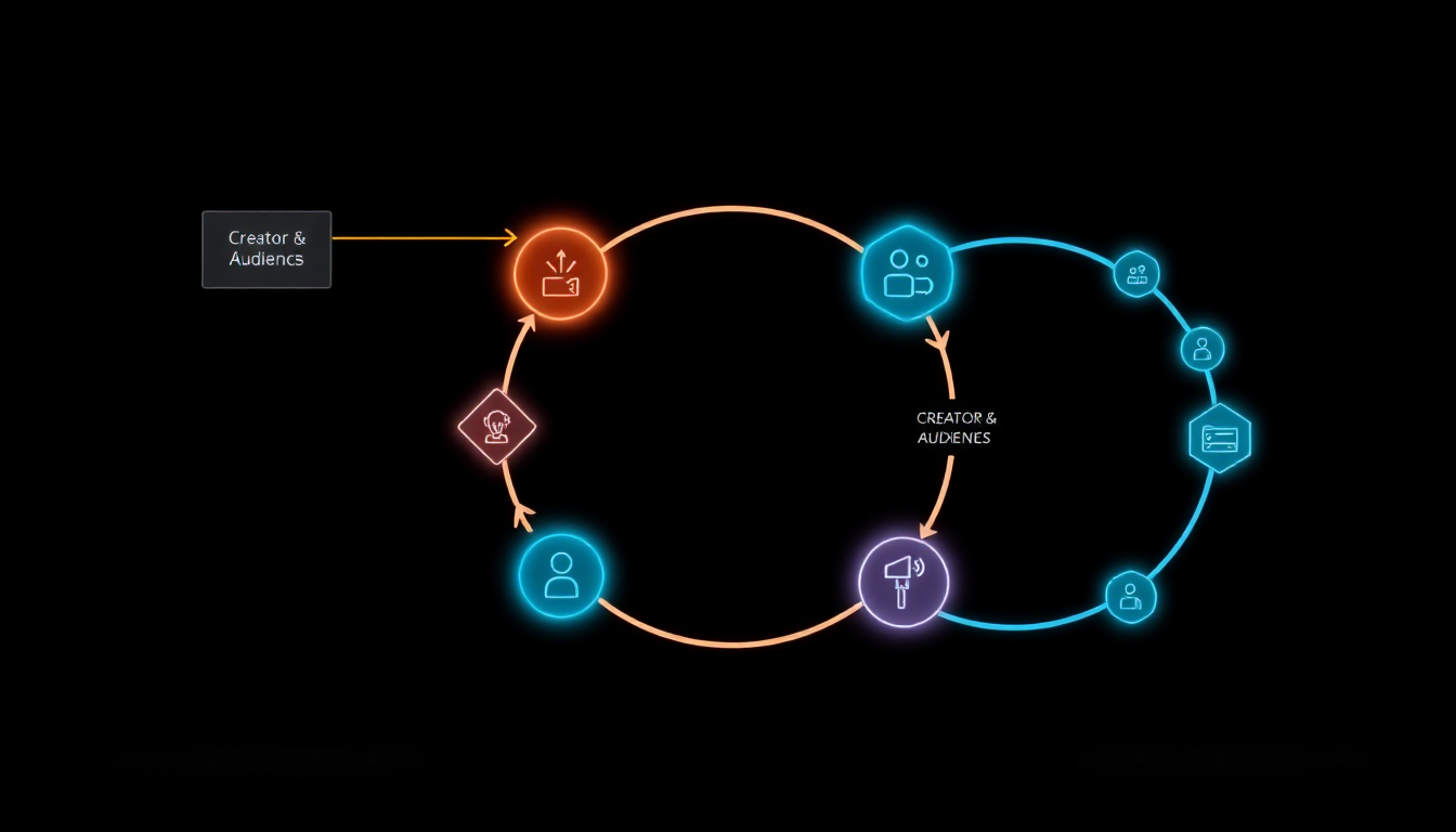 how to run audience interviews as a creator infographic