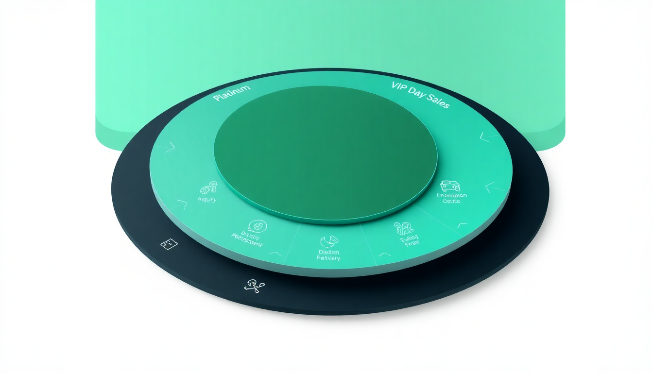 how to sell VIP days online infographic