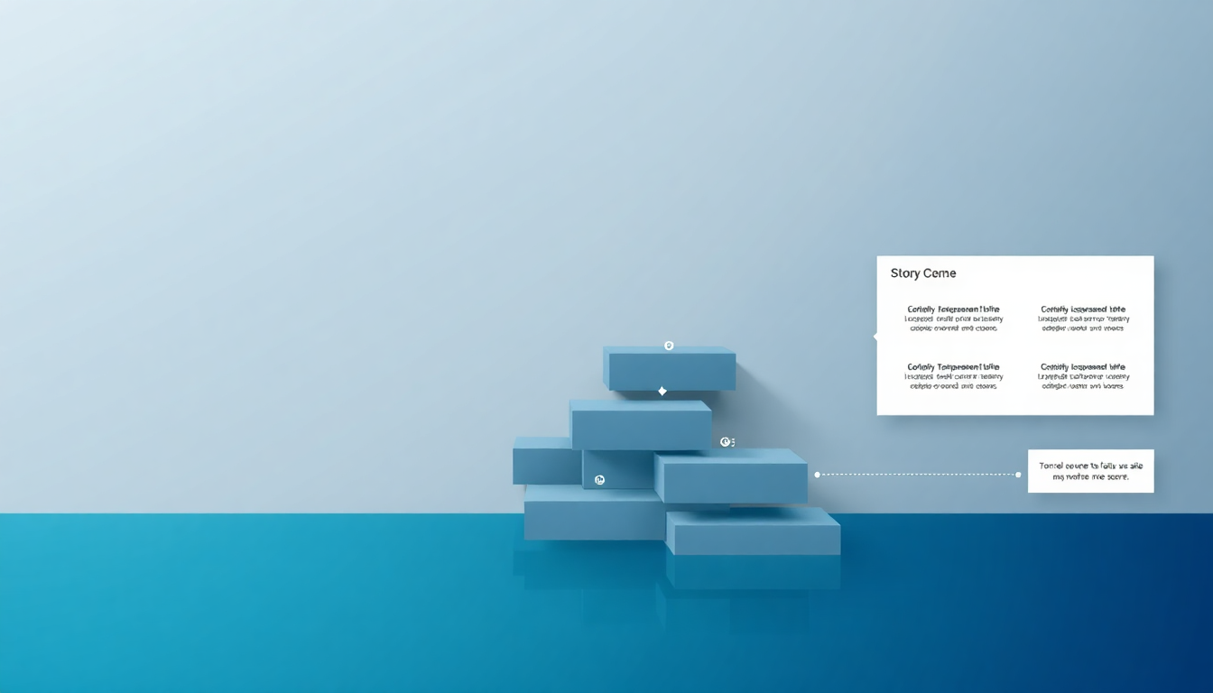 how to structure a story infographic