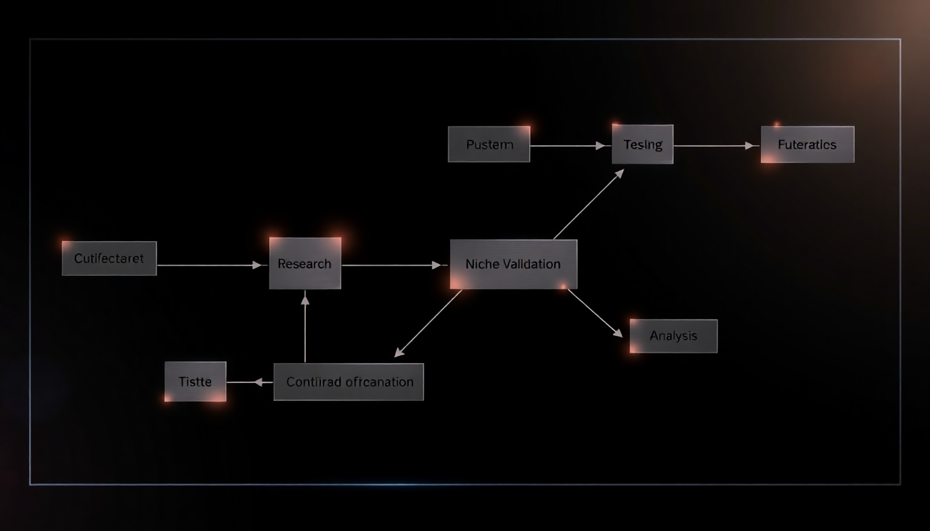 how to validate a niche fast infographic