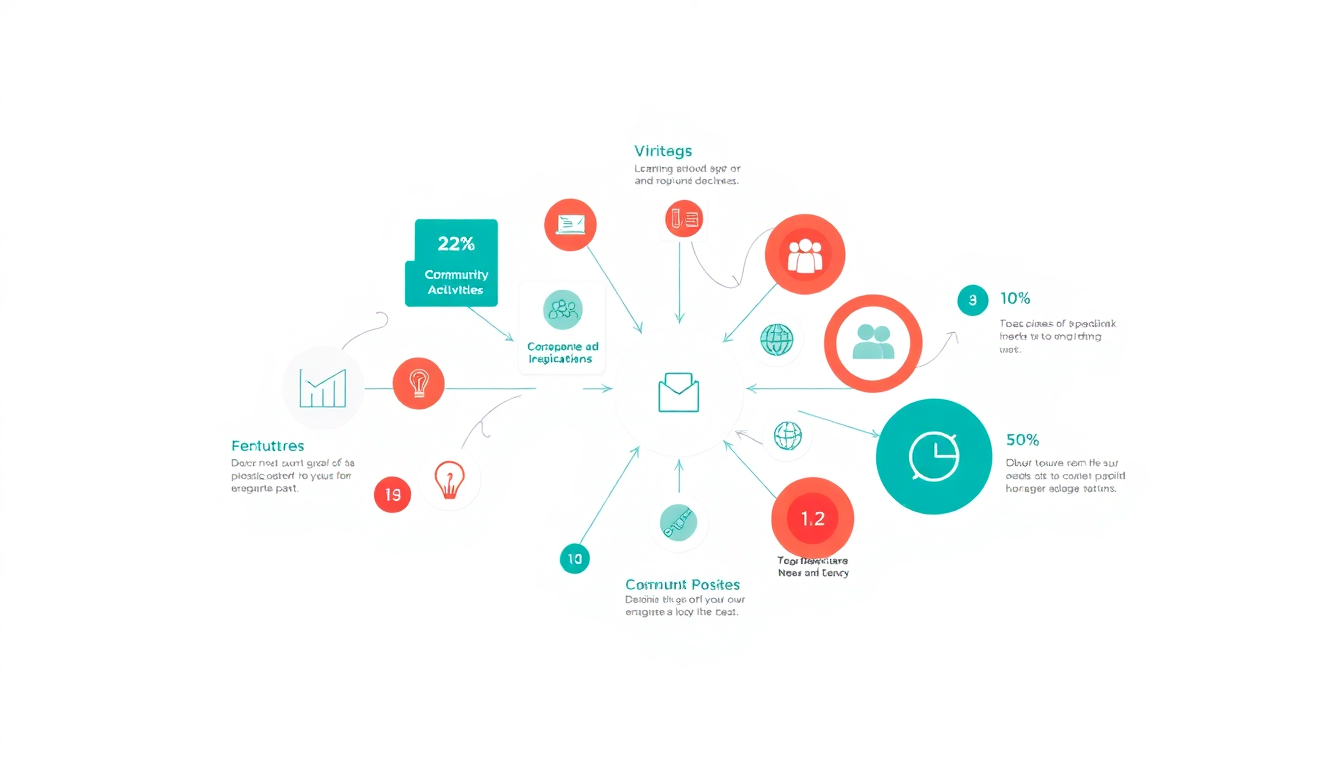 how to welcome new members in your community infographic