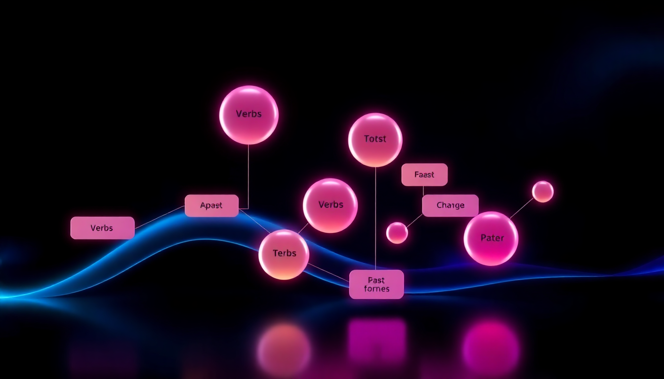 how to write in past tense infographic