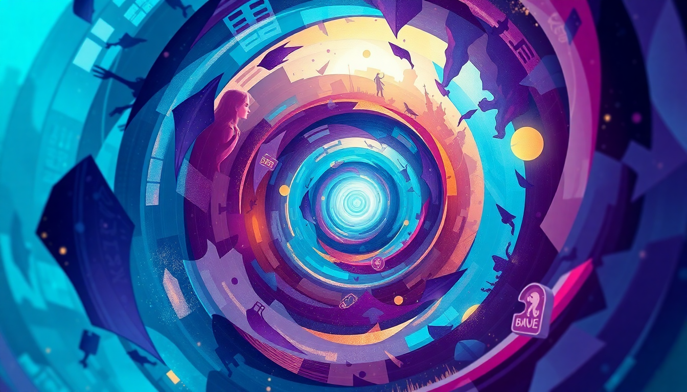 in medias res concept illustration