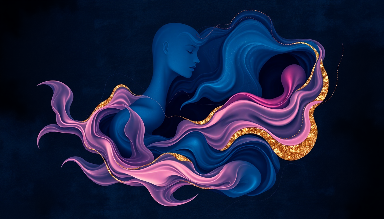 intimate short story concept illustration