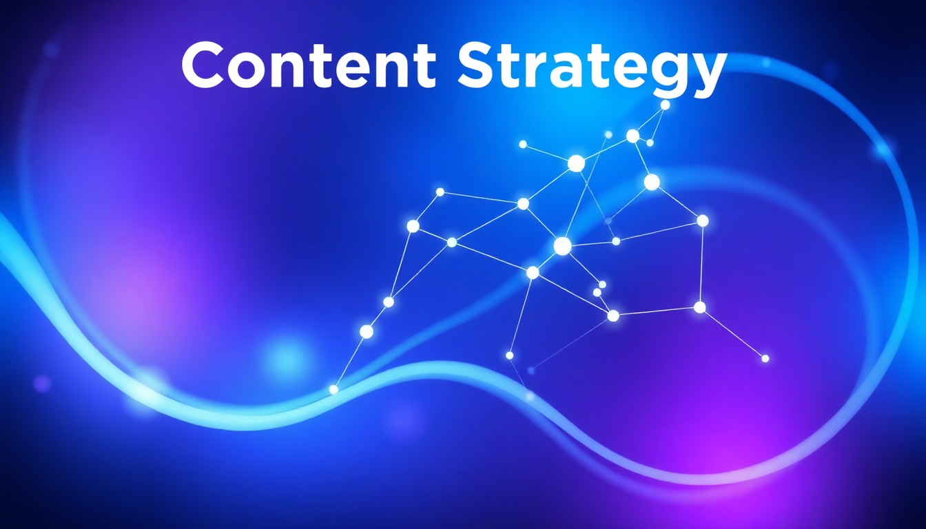 LinkedIn content strategy for authors concept illustration