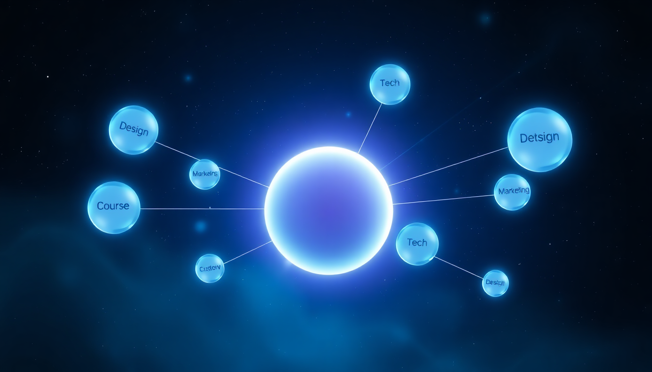 low ticket course ideas for creators concept illustration