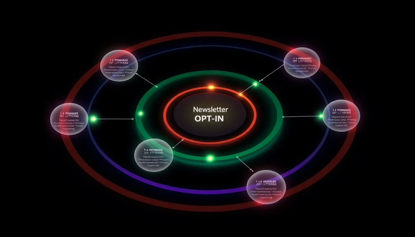 newsletter opt in placements on blogs infographic