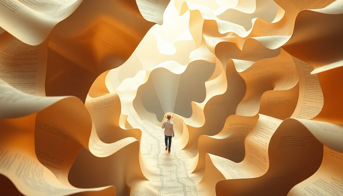 novel factory concept illustration