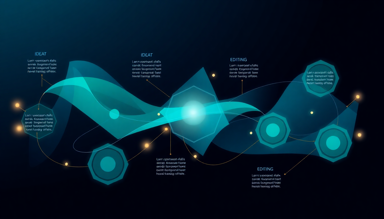 novel factory infographic