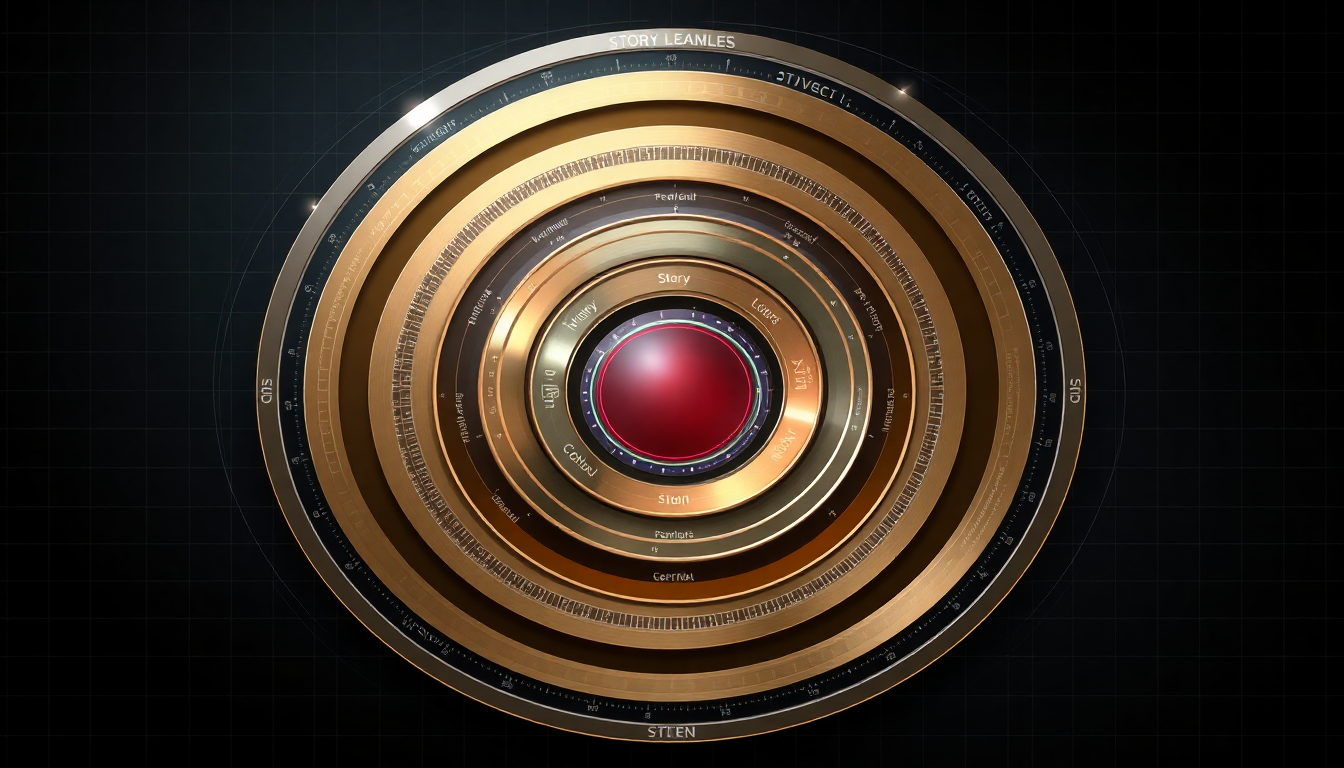 novel outline infographic