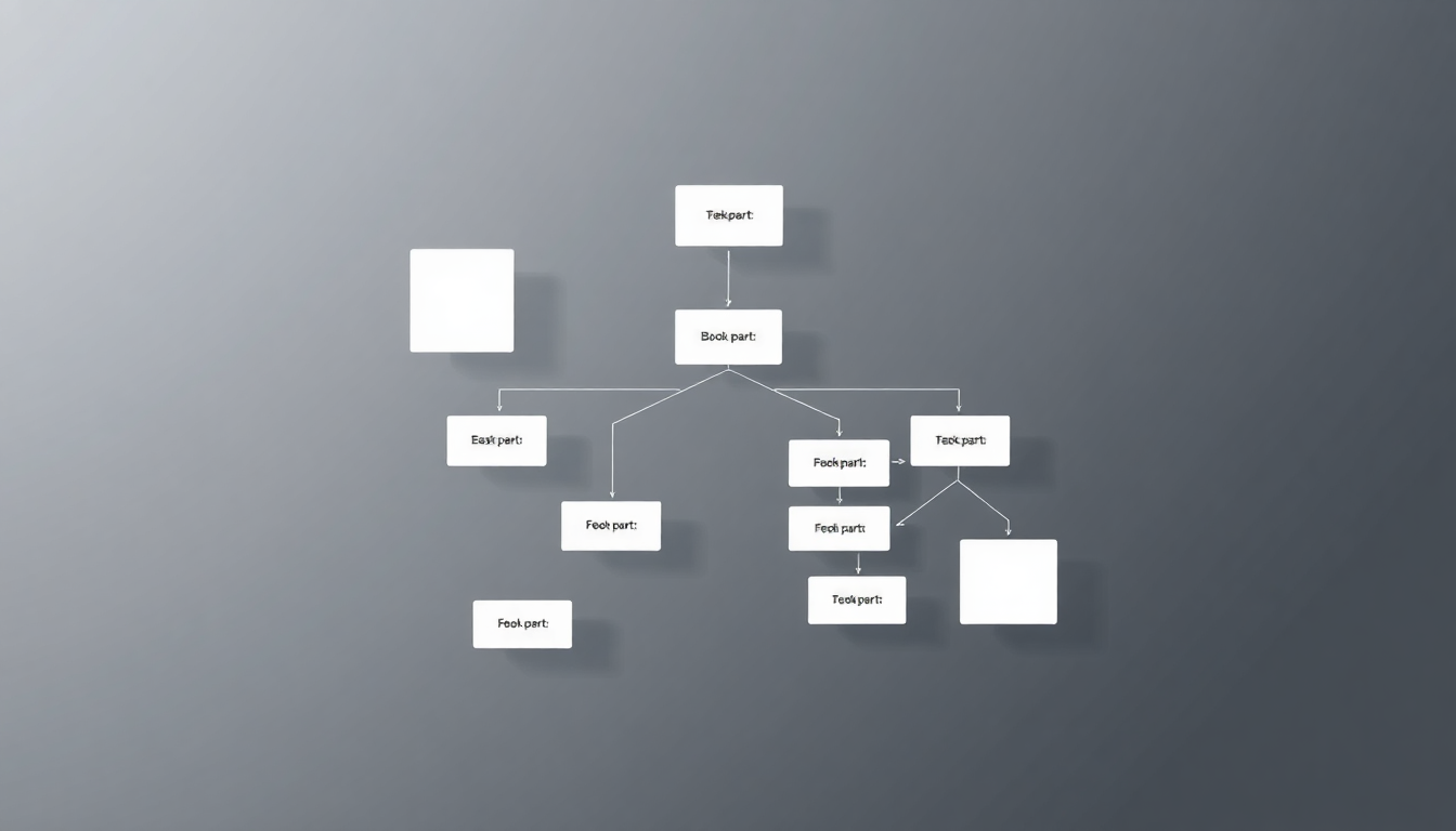 parts of a book in order infographic