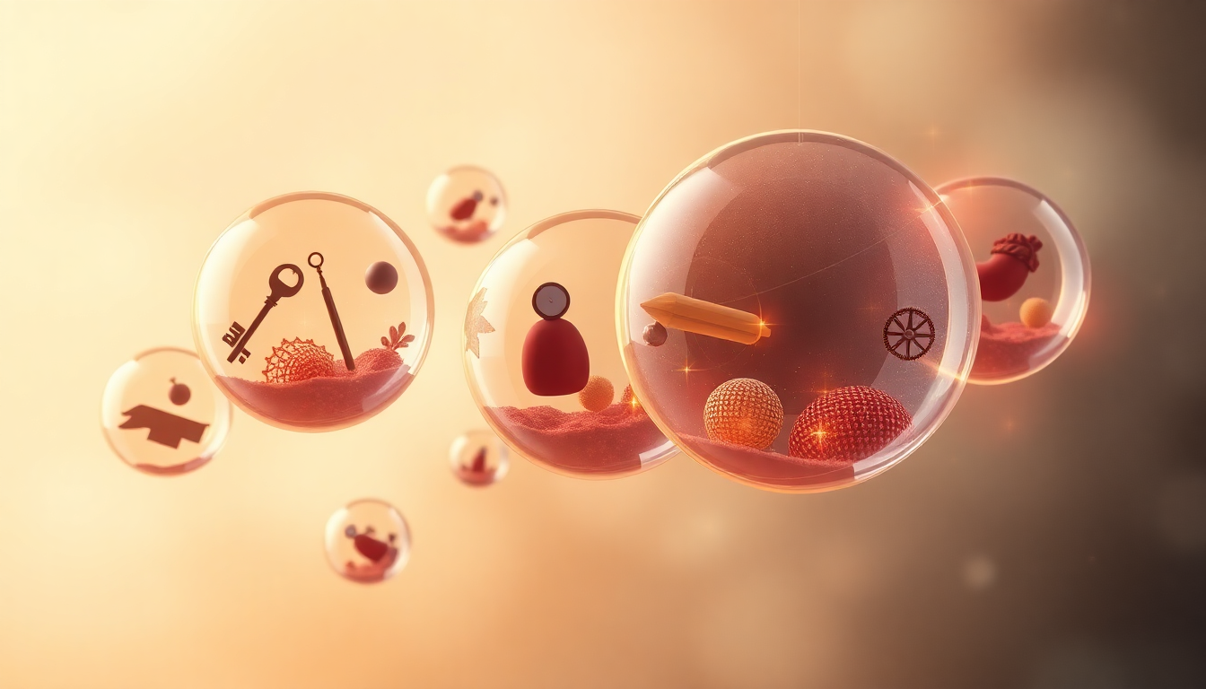 parts of a story concept illustration