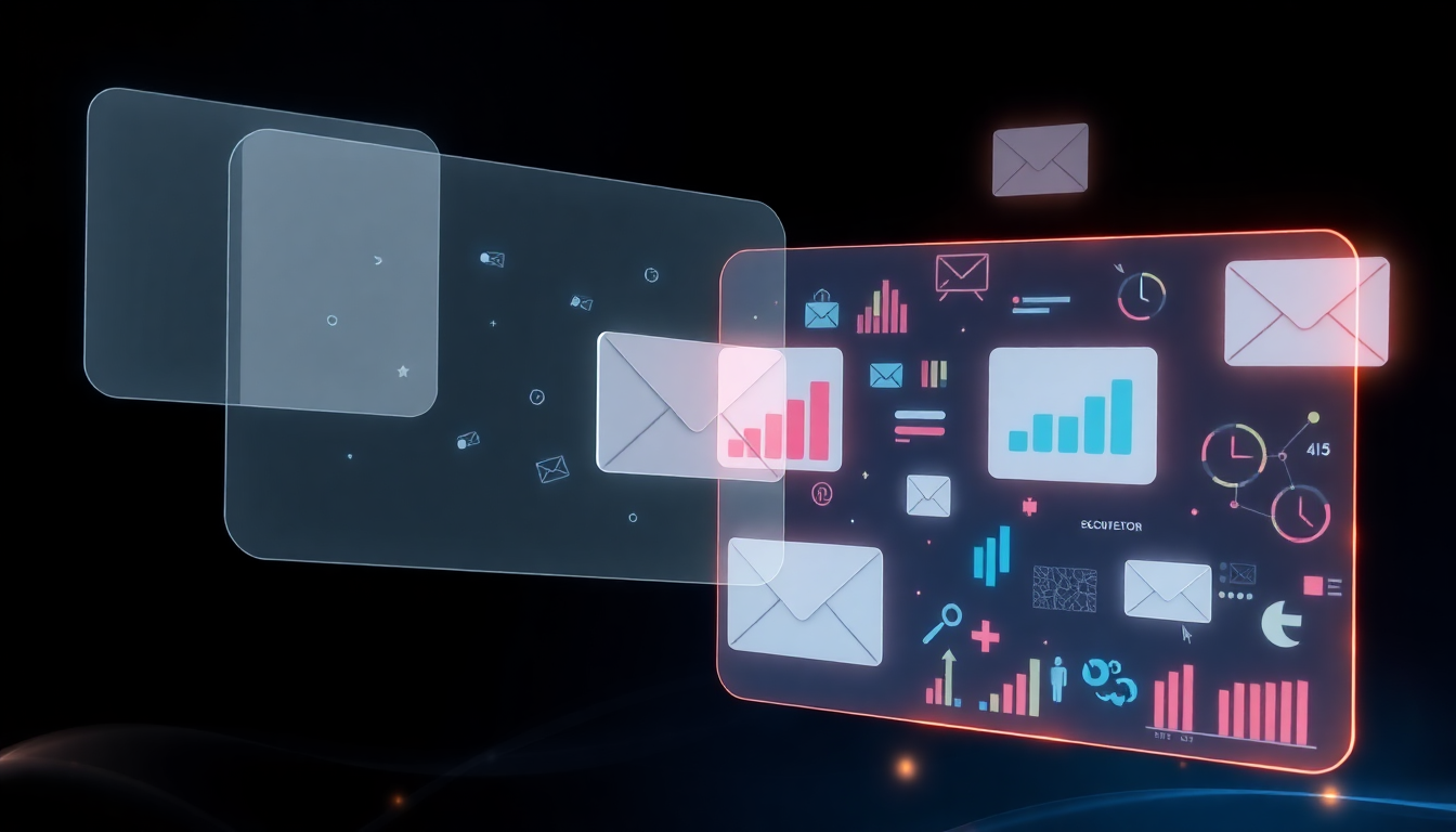 plain text vs designed emails infographic