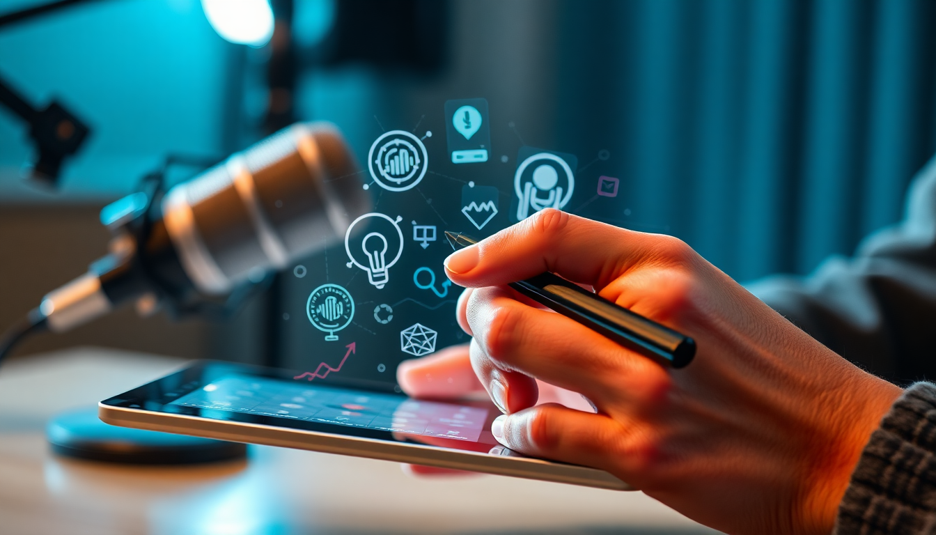 podcast one sheet template for authors hero image