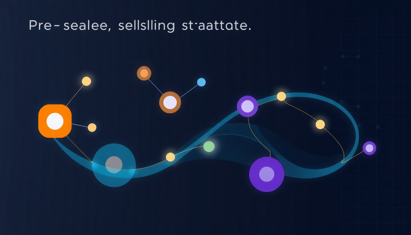 pre selling an online course with no audience infographic