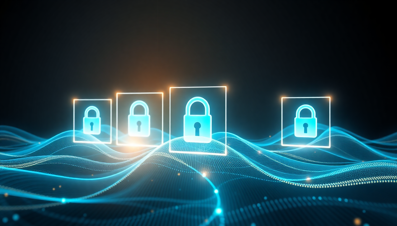 protecting your accounts with two factor authentication concept illustration