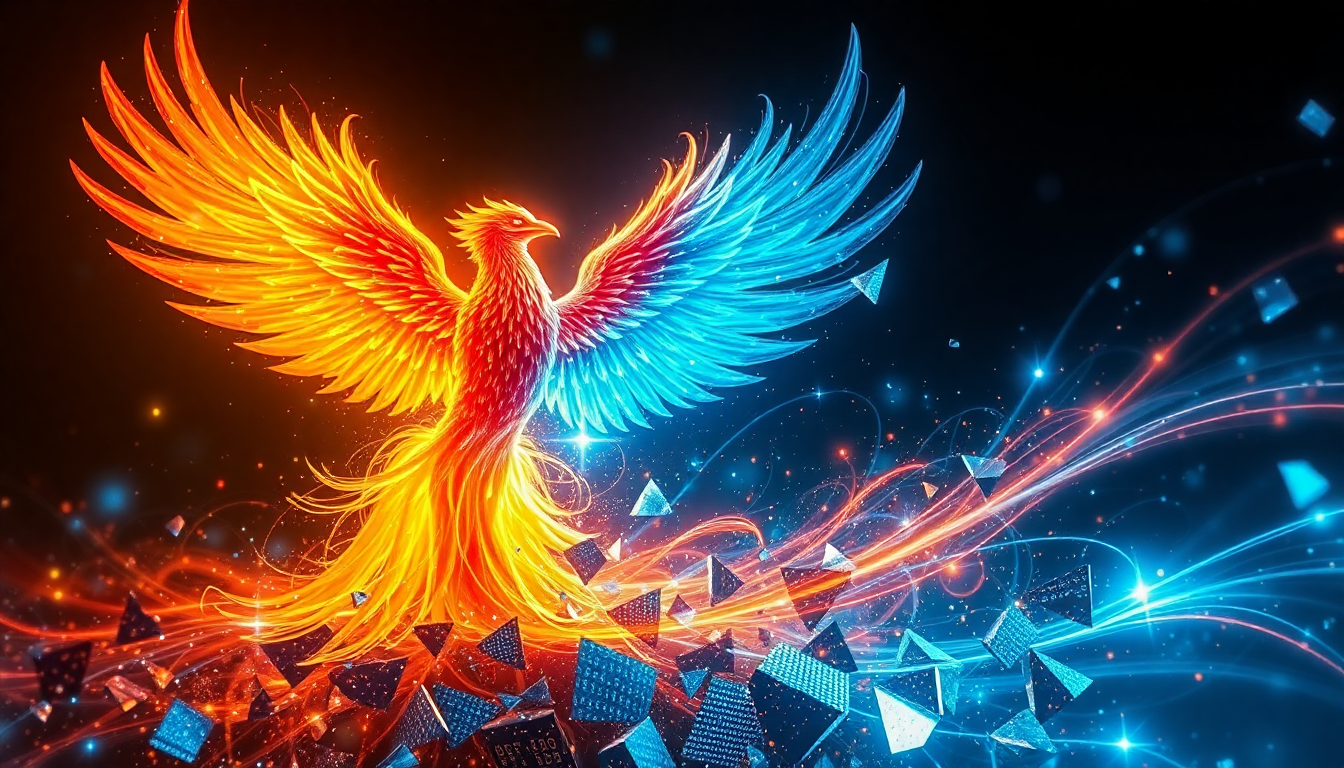 recovery plan for lost content or files concept illustration