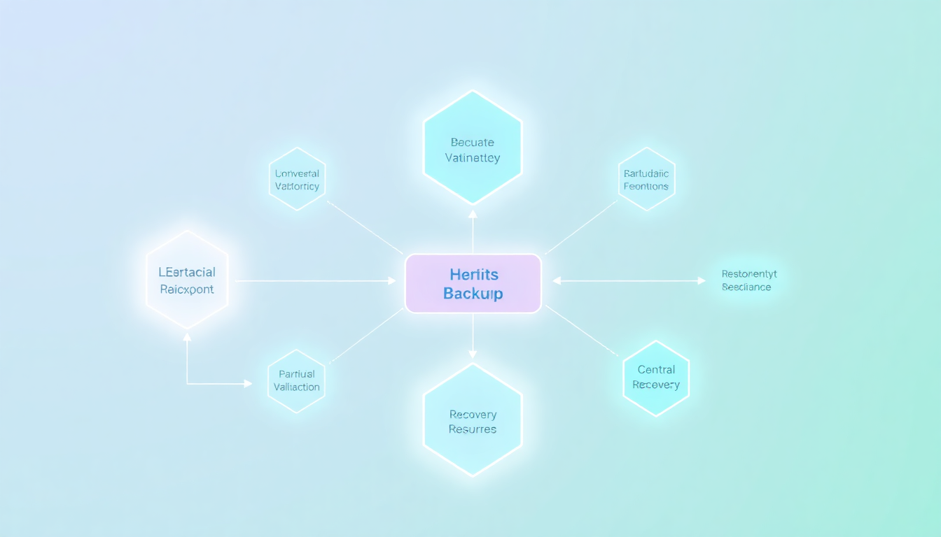 recovery plan for lost content or files infographic