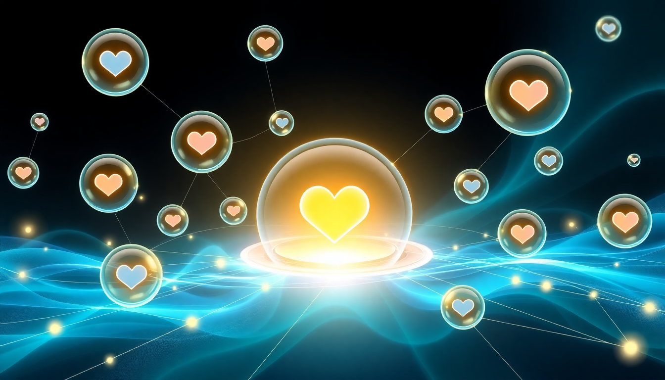 relationship marketing for online creators concept illustration