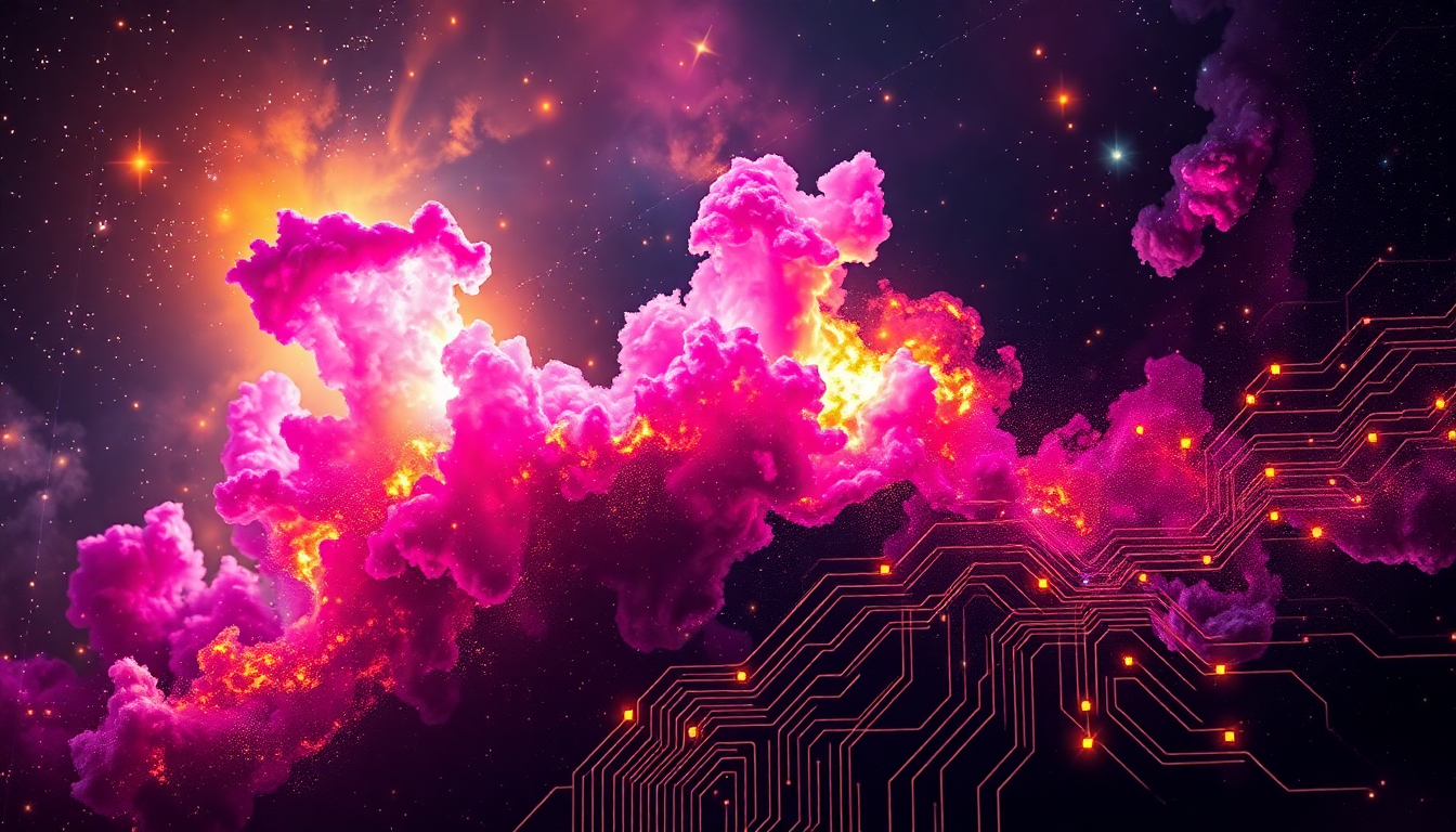 science fiction book cover design concept illustration
