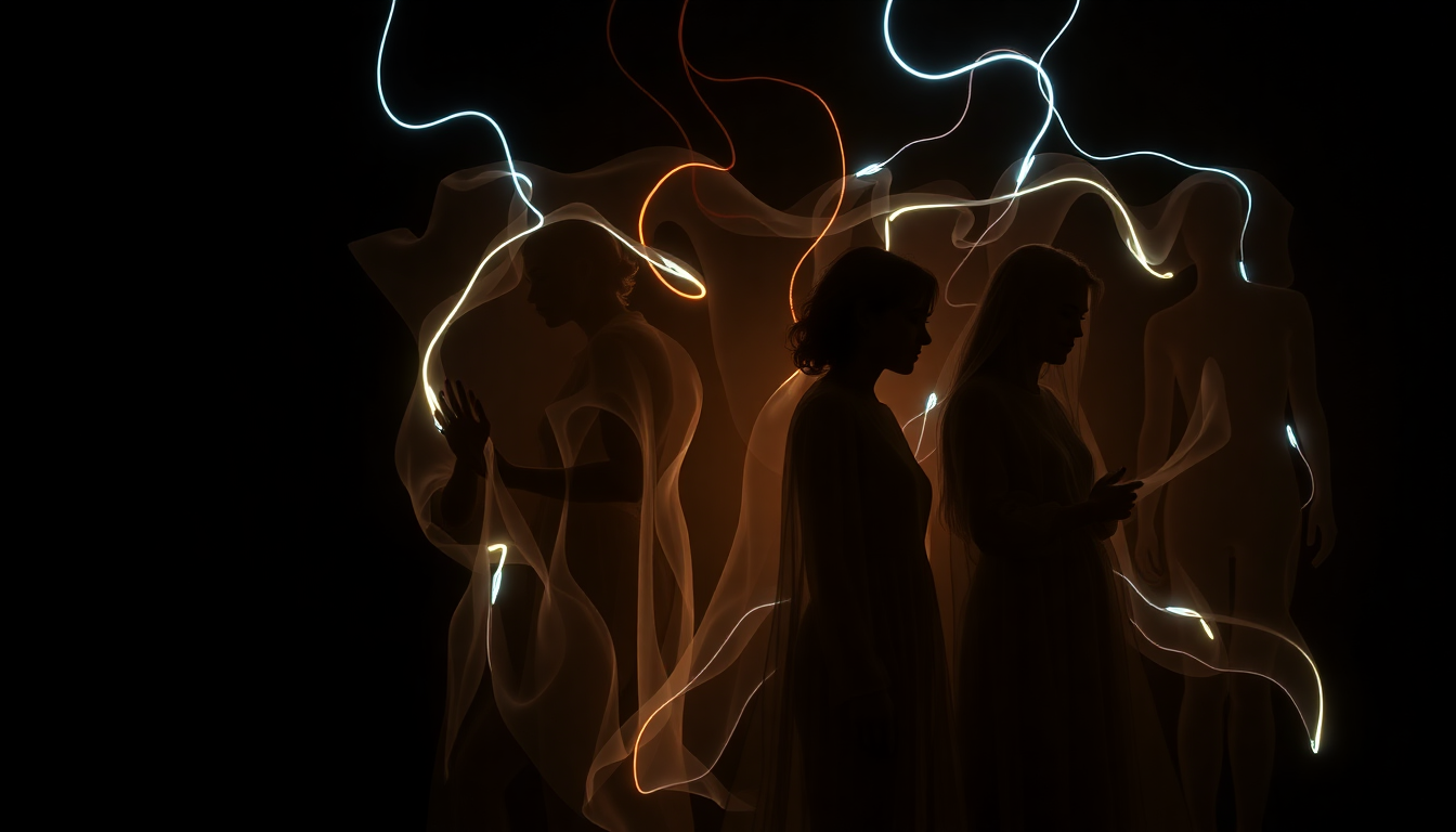 second person point of view concept illustration