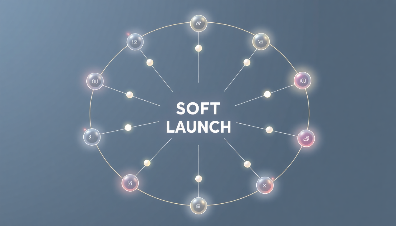 soft launch ideas for digital products infographic
