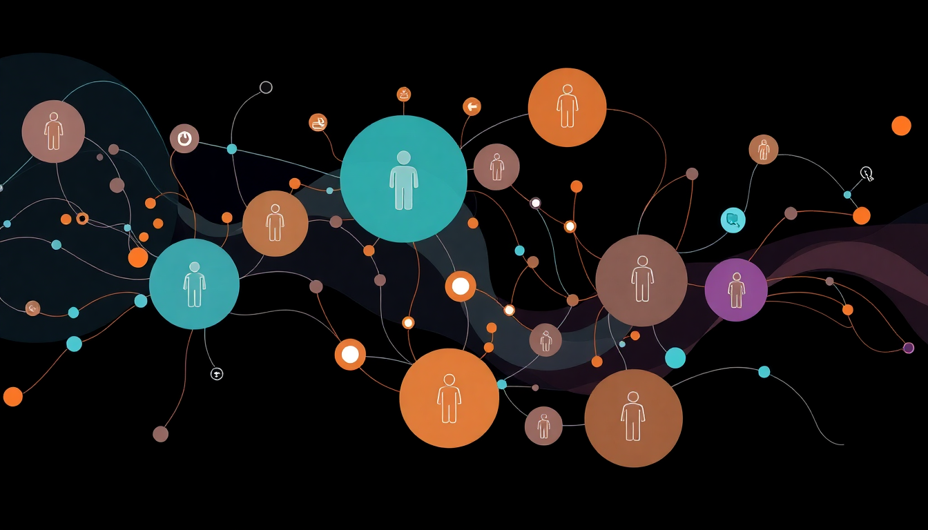 tracking community health metrics concept illustration