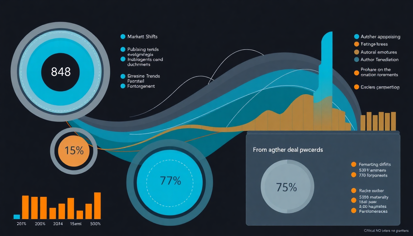 traditional book publishers infographic