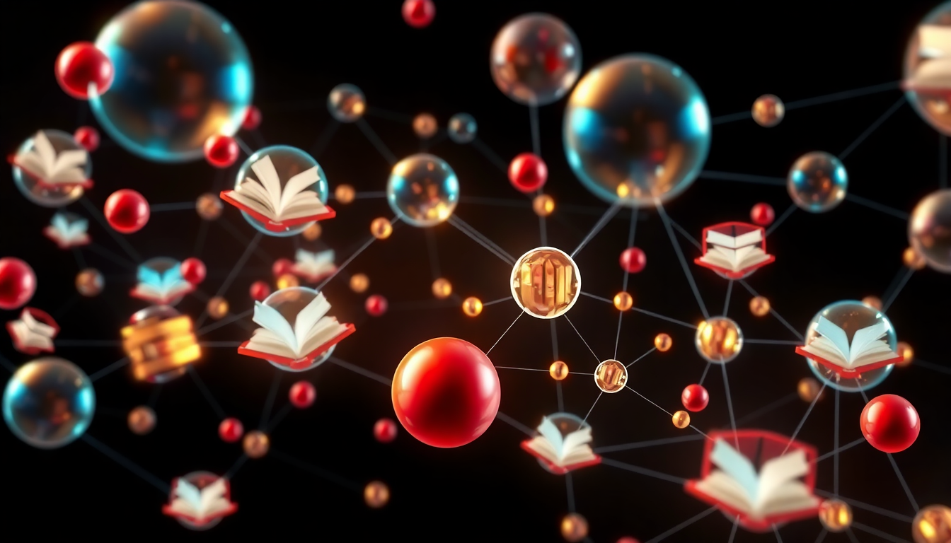 traditional publishing companies concept illustration