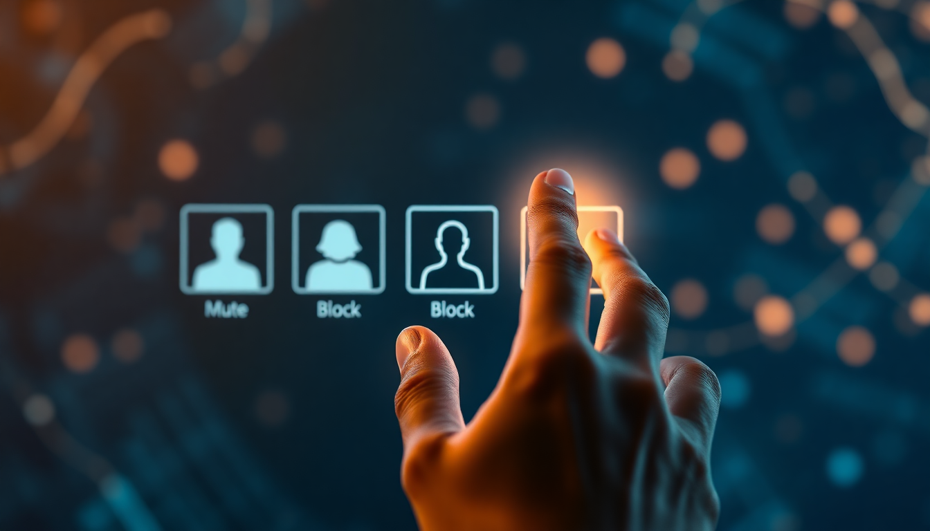 when to block or mute people online hero image
