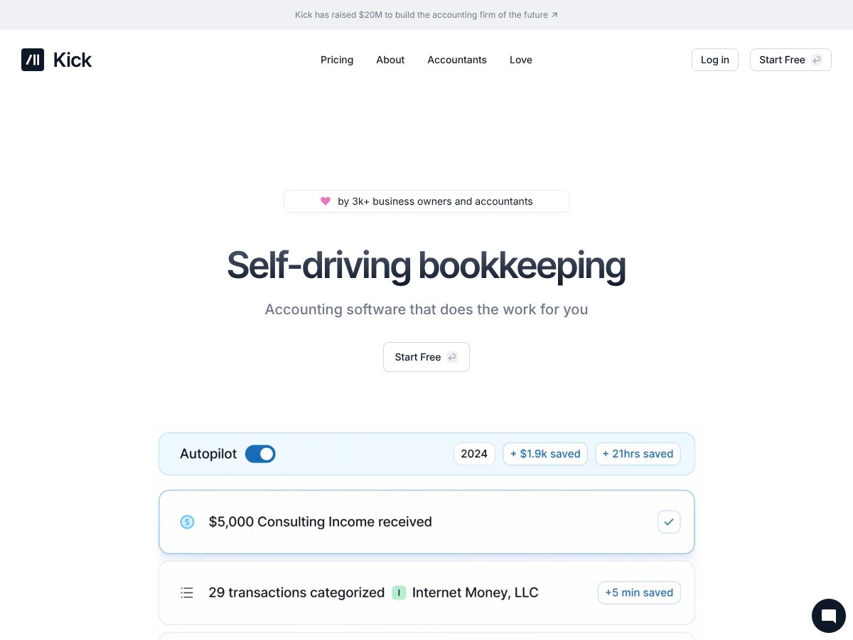captura de pantalla de kick-co