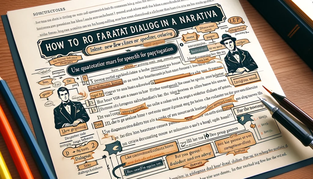 How to Format Dialogue
