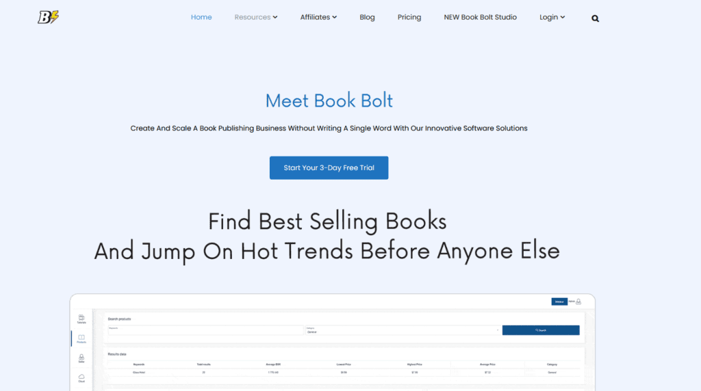 Libro Bolt