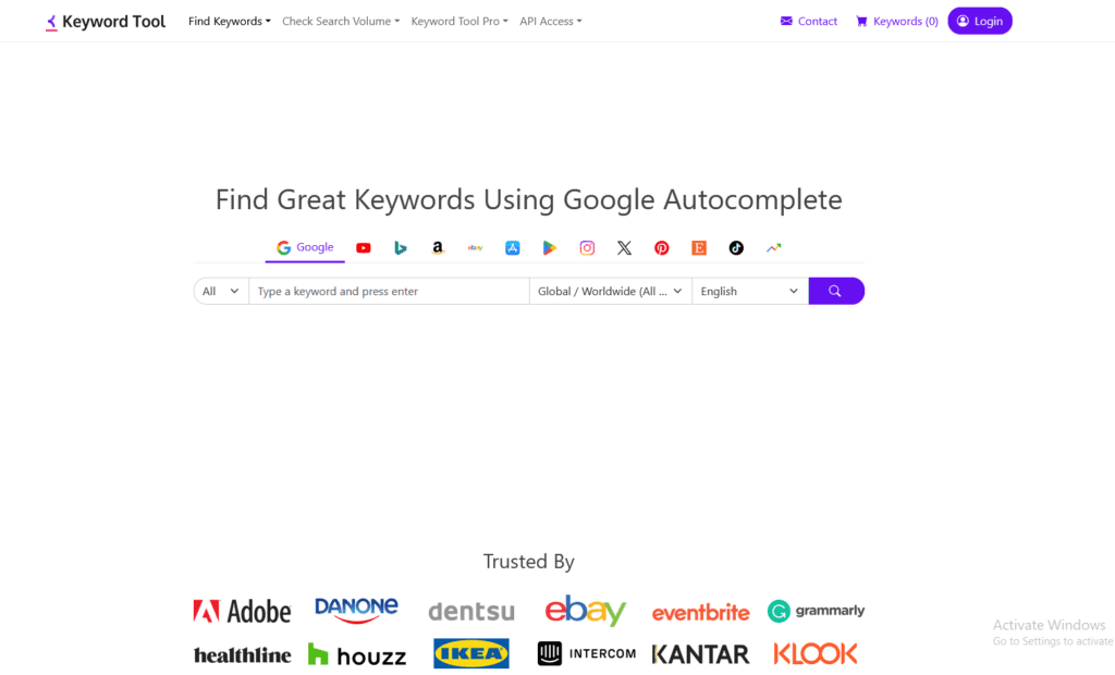 KeywordTool.io