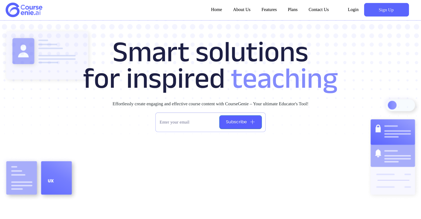 Coursegenie