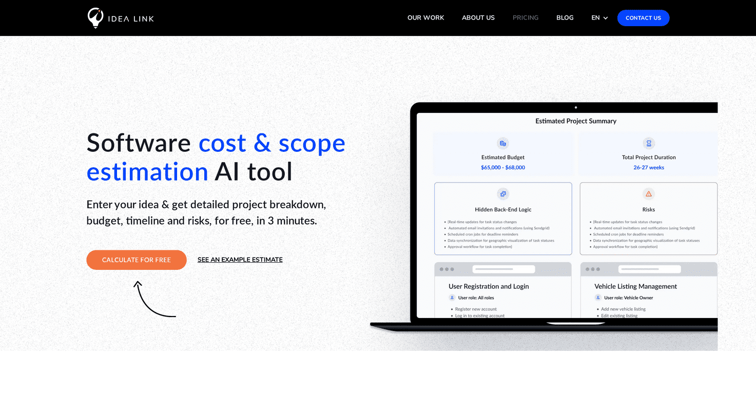 Ai Software Cost Estimator