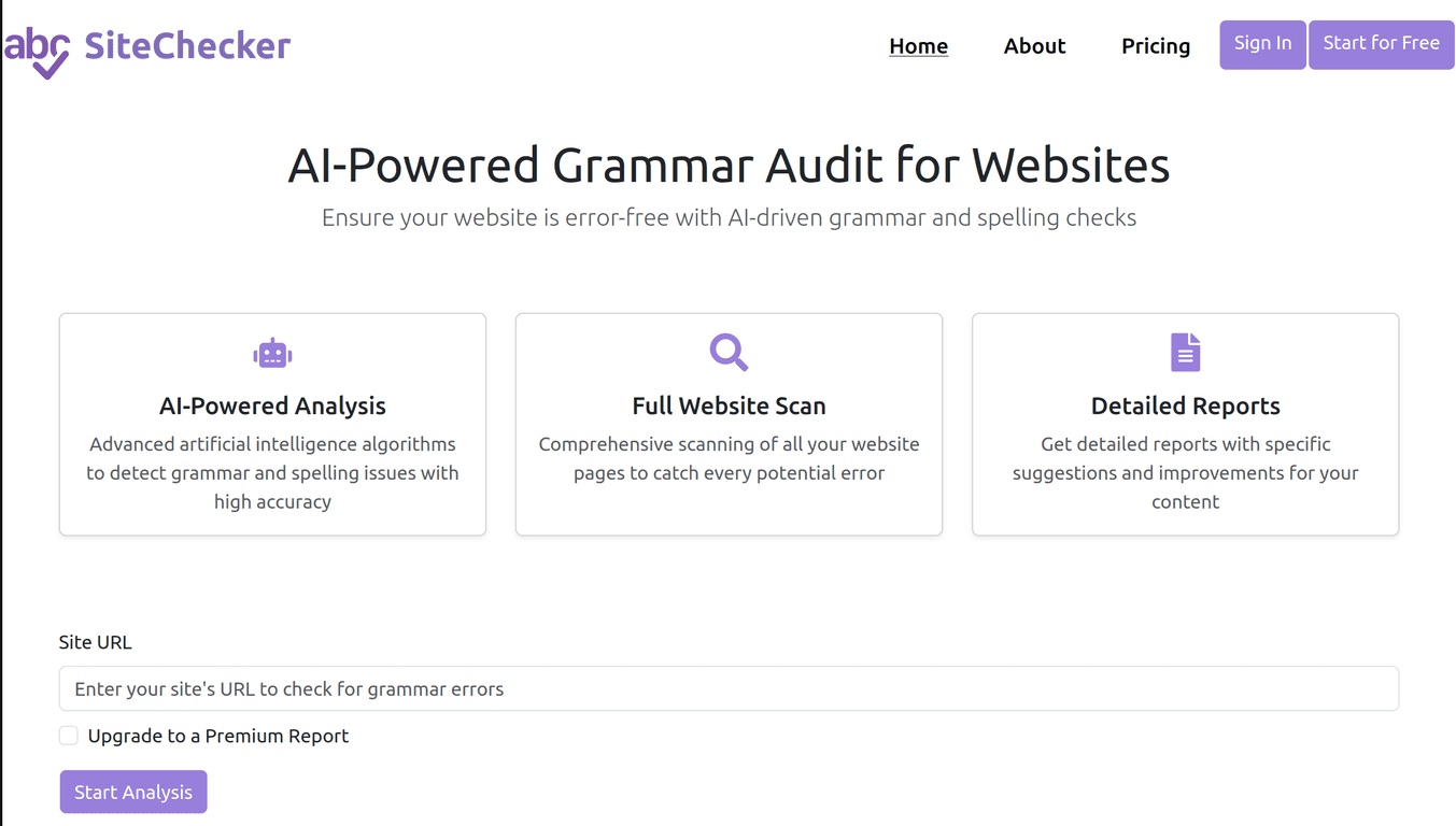 Sitechecker