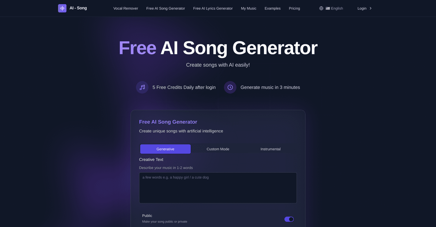 Ai Song Generator